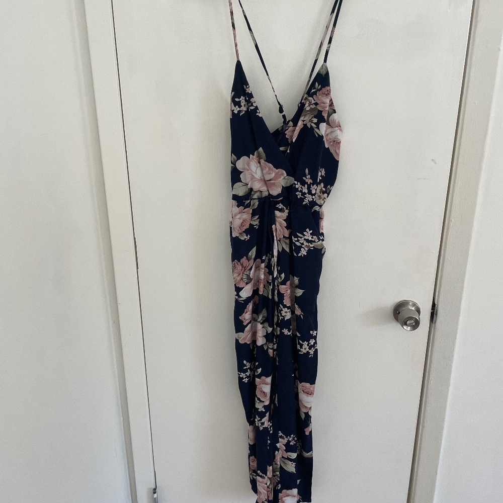 Women’s floral jumpsuit